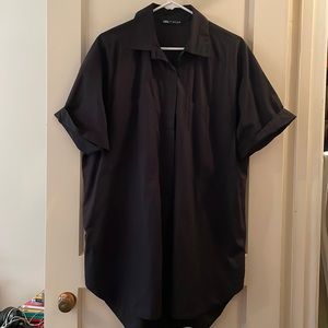 Zara oversized cotton shirt